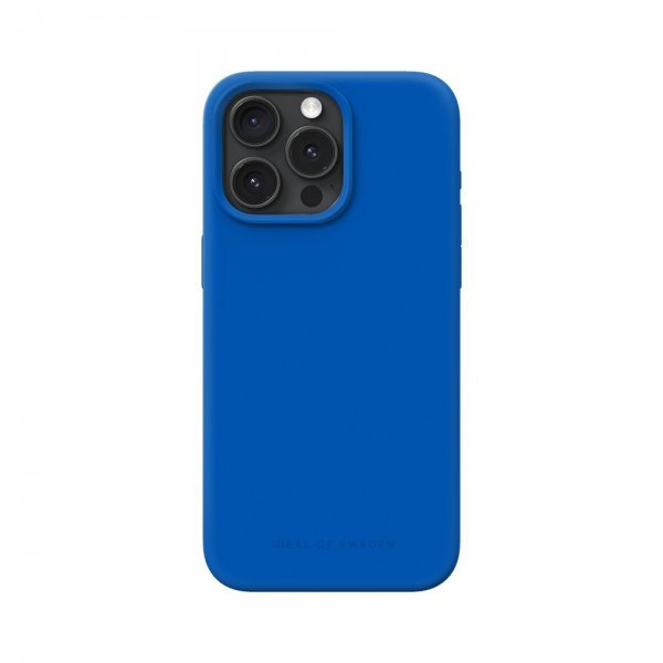 Ideal of Sweden iPhone 15 Pro Max Cover Silicone Case MagSafe Koboltblå