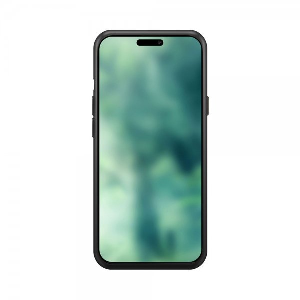 Xqisit iPhone 15 Pro Max Cover Silikone Etui Sort