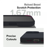 Ringke iPhone 15 Pro Max Cover Silikone Magnetic Deep Blue