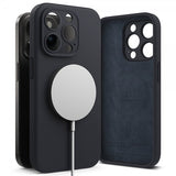 Ringke iPhone 15 Pro Max Cover Silikone Magnetic Deep Blue