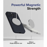 Ringke iPhone 15 Pro Max Cover Silikone Magnetic Deep Blue