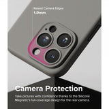 Ringke iPhone 15 Pro Max Cover Silicone Magnetic Grå