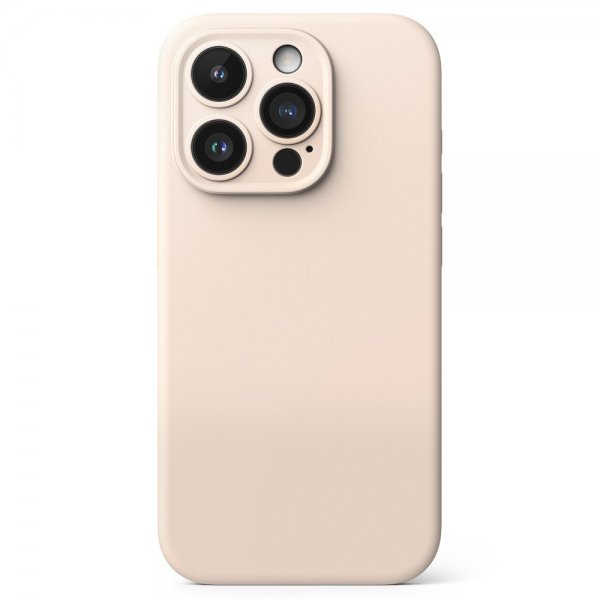 Ringke iPhone 15 Pro Max Cover Silikone Magnetic Pink Sand