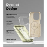 Ringke iPhone 15 Pro Max Cover Silikone Magnetisk Sunny Lime