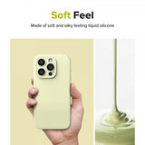 Ringke iPhone 15 Pro Max Cover Silikone Magnetisk Sunny Lime