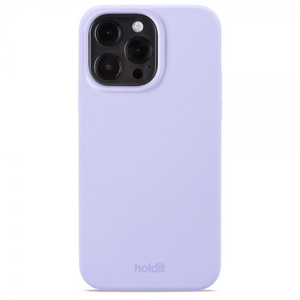 holdit iPhone 15 Pro Max Cover Silikone Lavender
