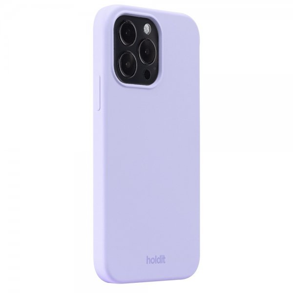 holdit iPhone 15 Pro Max Cover Silikone Lavender