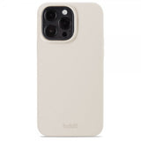 holdit iPhone 15 Pro Max Cover Silikone Light Beige