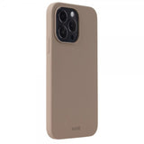 holdit iPhone 15 Pro Max Cover Silikone Mocha Brown