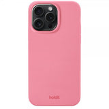 holdit iPhone 15 Pro Max Cover Silikone Rouge Pink