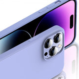 X-Level iPhone 15 Pro Max Cover Silikone-tekstur Blå