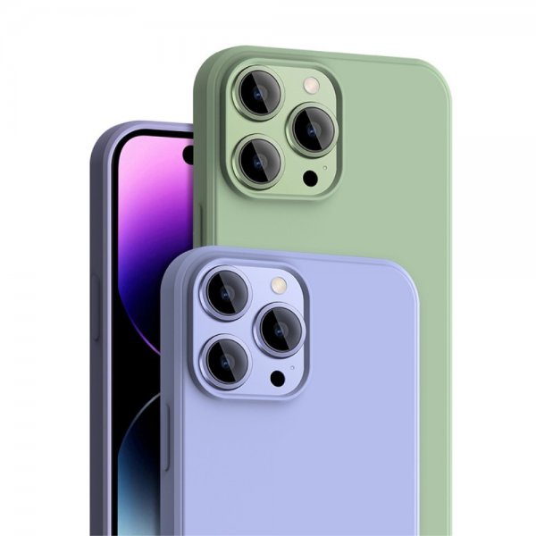 X-Level iPhone 15 Pro Max Cover Silikone-tekstur Blå