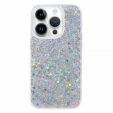 Nordic Covers iPhone 15 Pro Max Cover Sparkle Series Stardust Silver