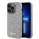 Guess iPhone 15 Pro Max Cover Square Mirror Silver