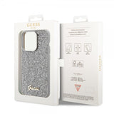 Guess iPhone 15 Pro Max Cover Square Mirror Silver
