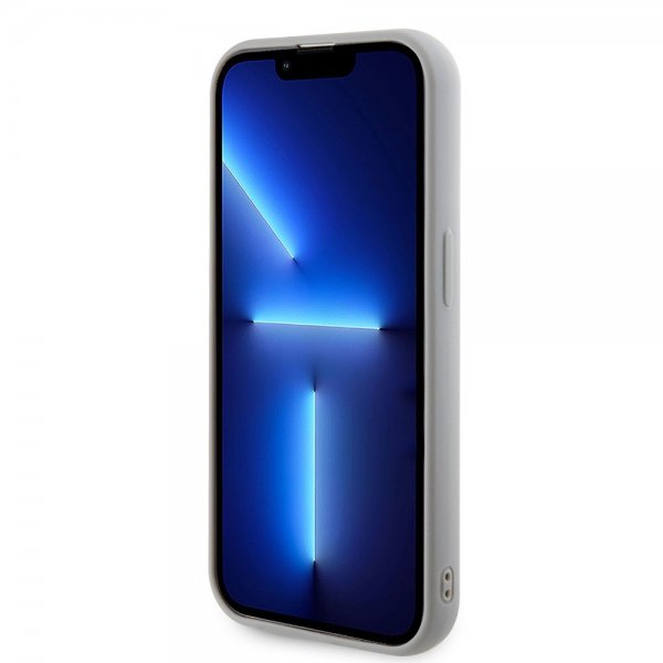 Guess iPhone 15 Pro Max Cover Square Mirror Silver