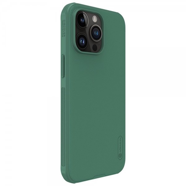 Nillkin iPhone 15 Pro Max Cover Super Frosted Shield Pro Grøn
