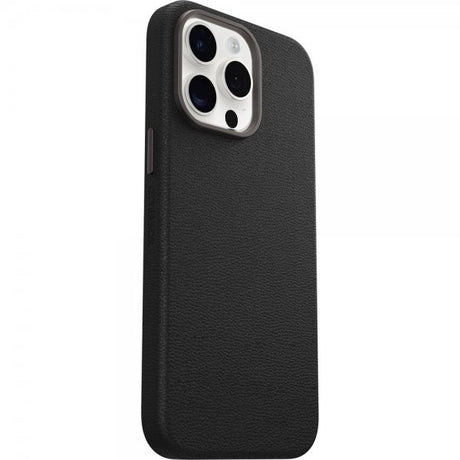 Otterbox iPhone 15 Pro Max Cover Symmetry Cactus Leather MagSafe Noir Ash