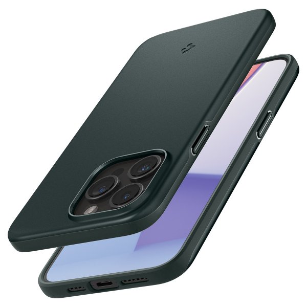 Spigen iPhone 15 Pro Max Cover Thin Fit Abyss Green