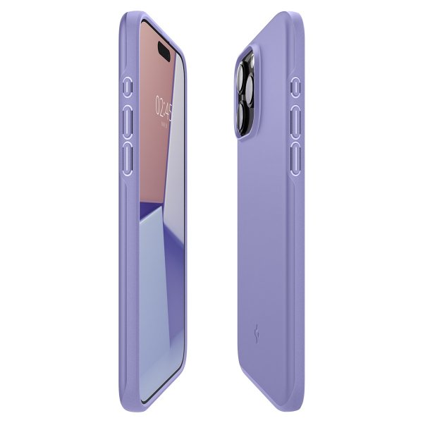 Spigen iPhone 15 Pro Max Cover Thin Fit Iris Purple