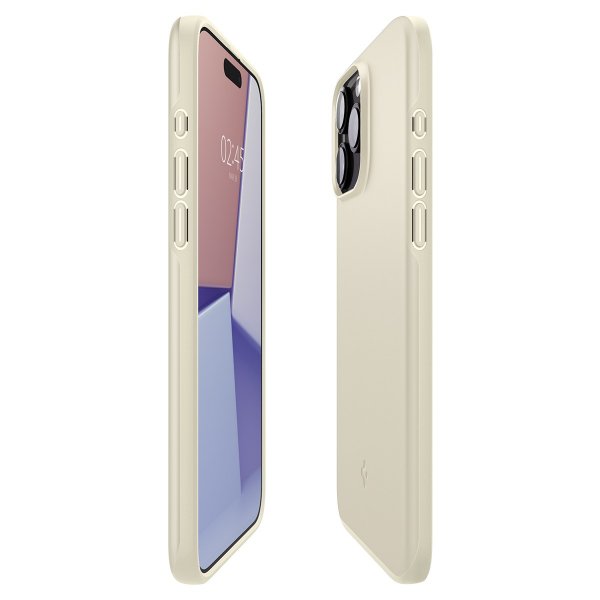 Spigen iPhone 15 Pro Max Cover Thin Fit Mute Beige