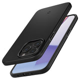 Spigen iPhone 15 Pro Max Cover Thin Fit Sort