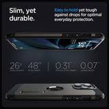 Spigen iPhone 15 Pro Max Cover Tough Armor MagFit Gunmetal