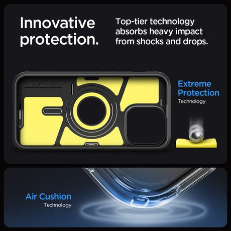 Spigen iPhone 15 Pro Max Cover Tough Armor MagFit Sort