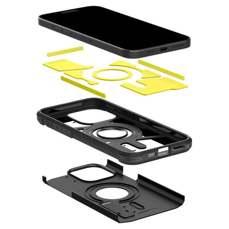 Spigen iPhone 15 Pro Max Cover Tough Armor MagFit Sort