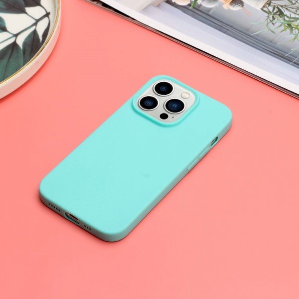 iPhone 15 Pro Max Cover TPU Lyseblå