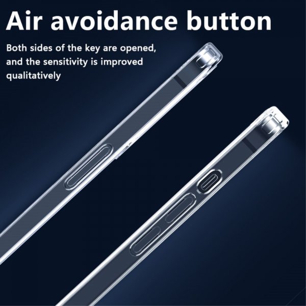 X-Level iPhone 15 Pro Max Cover Gennemsigtig