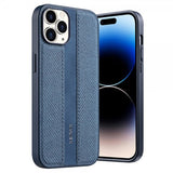 X-Level iPhone 15 Pro Max Cover Stoftekstur Blå