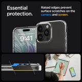 Spigen iPhone 15 Pro Max Cover Ultra Hybrid Crystal Clear