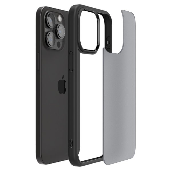 Spigen iPhone 15 Pro Max Cover Ultra Hybrid Frost Black