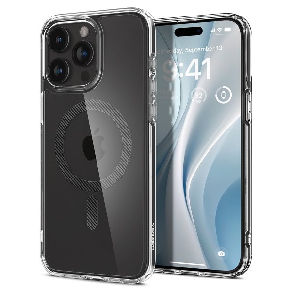 Spigen iPhone 15 Pro Max Cover Ultra Hybrid MagFit Carbon Fiber