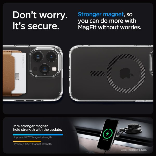 Spigen iPhone 15 Pro Max Cover Ultra Hybrid MagFit Carbon Fiber