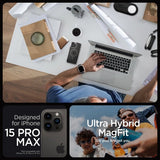 Spigen iPhone 15 Pro Max Cover Ultra Hybrid MagFit Graphite