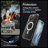 Spigen iPhone 15 Pro Max Cover Ultra Hybrid MagFit Hvid