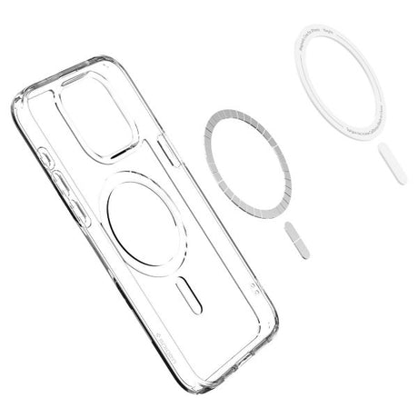 Spigen iPhone 15 Pro Max Cover Ultra Hybrid MagFit Hvid