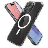 Spigen iPhone 15 Pro Max Cover Ultra Hybrid MagFit Hvid