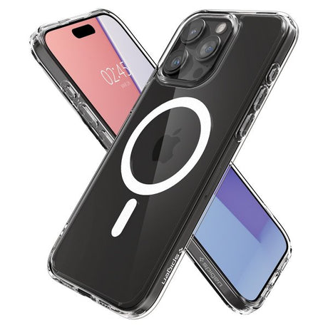 Spigen iPhone 15 Pro Max Cover Ultra Hybrid MagFit Hvid
