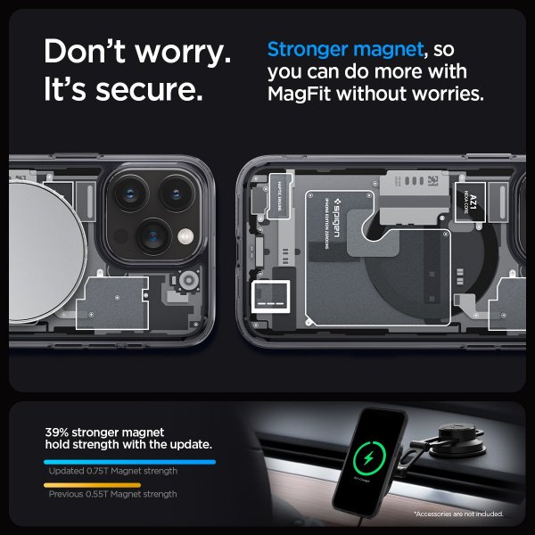 Spigen iPhone 15 Pro Max Cover Ultra Hybrid MagFit Zero One