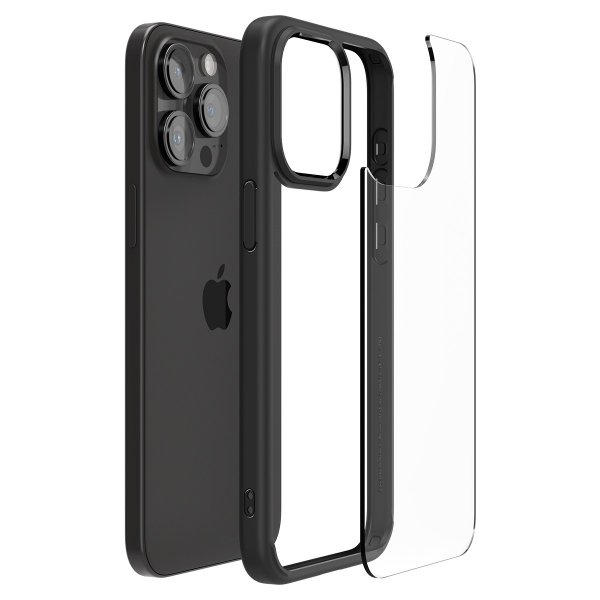 Spigen iPhone 15 Pro Max Cover Ultra Hybrid Mat Sort