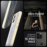Spigen iPhone 15 Pro Max Cover Ultra Hybrid Mute Beige