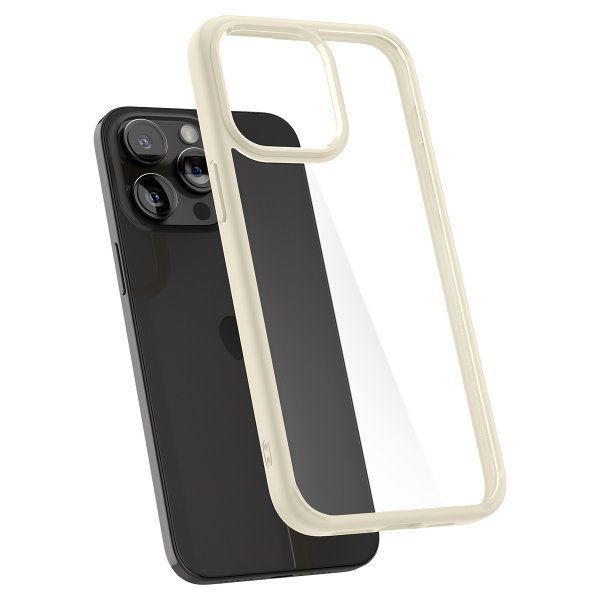 Spigen iPhone 15 Pro Max Cover Ultra Hybrid Mute Beige