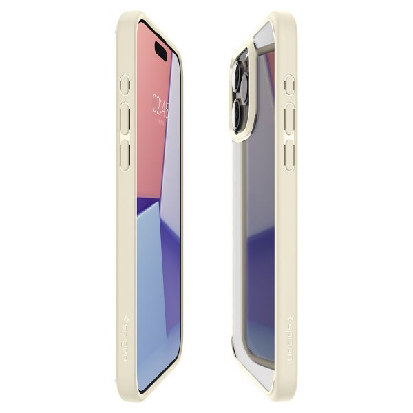 Spigen iPhone 15 Pro Max Cover Ultra Hybrid Mute Beige