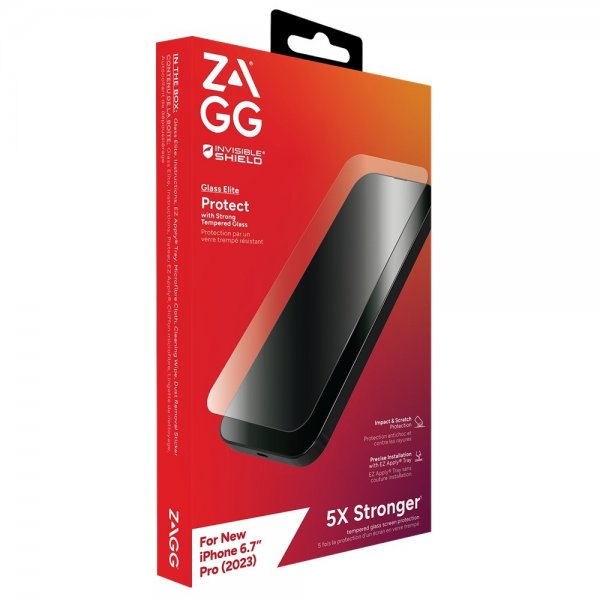 ZAGG InvisibleShield iPhone 15 Pro Max skærmbeskytter Glass Elite