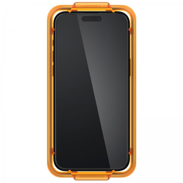 Spigen iPhone 15 Pro Max Skærmbeskytter GLAS.tR ALIGNmaster 2-pak