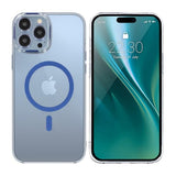 iPhone 15 Pro Max Cover TPU MagSafe Blå