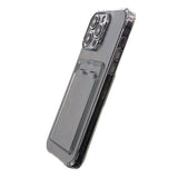 iPhone 15 Pro Max Cover Kortholder Stødsikkert Sort